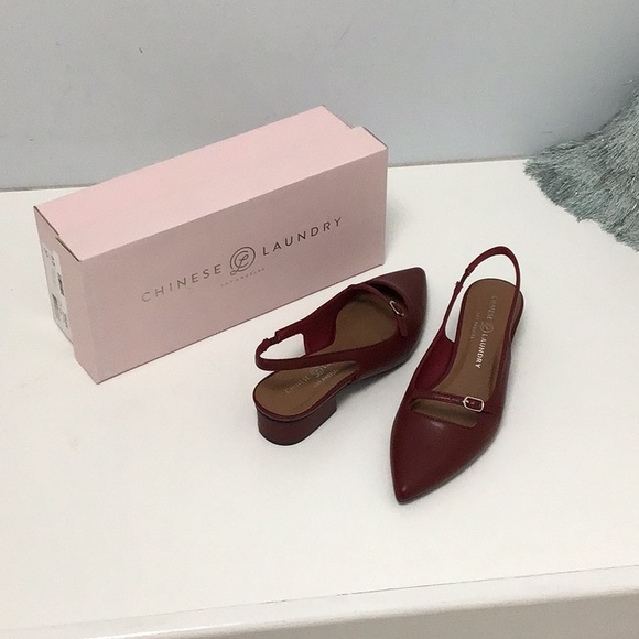 Chinese laundry Maude smooth wine shoe. - Picture 3 of 3